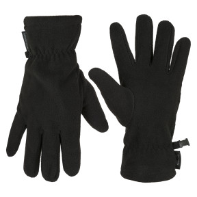 Schwarze Fleece Handschuhe - Highlander