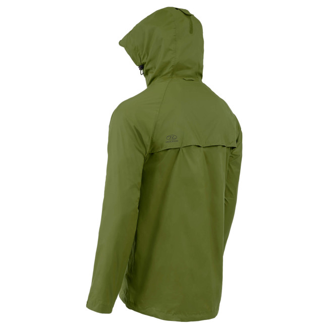 Veste imperméable Stow & Go verte - Highlander 