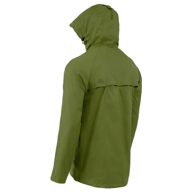 Grüne wasserdichte Stow & Go Jacke - Highlander