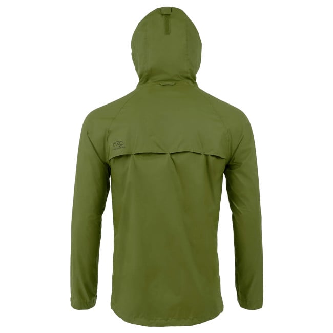 Grüne wasserdichte Jacke Stow & Go - Highlander