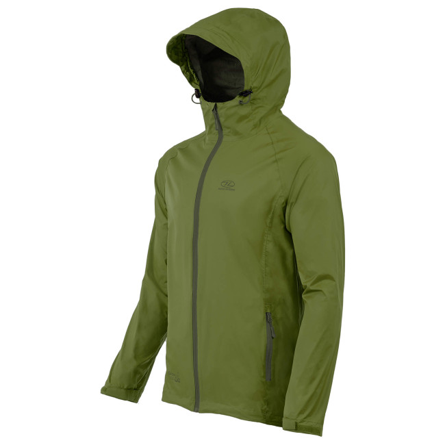 Waterdichte jas Stow & Go groen - Highlander