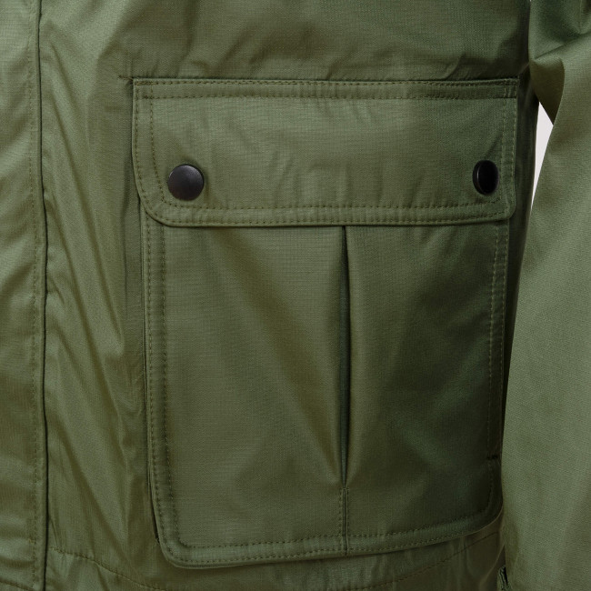 Grüne wasserdichte Jacke Tempest - Highlander