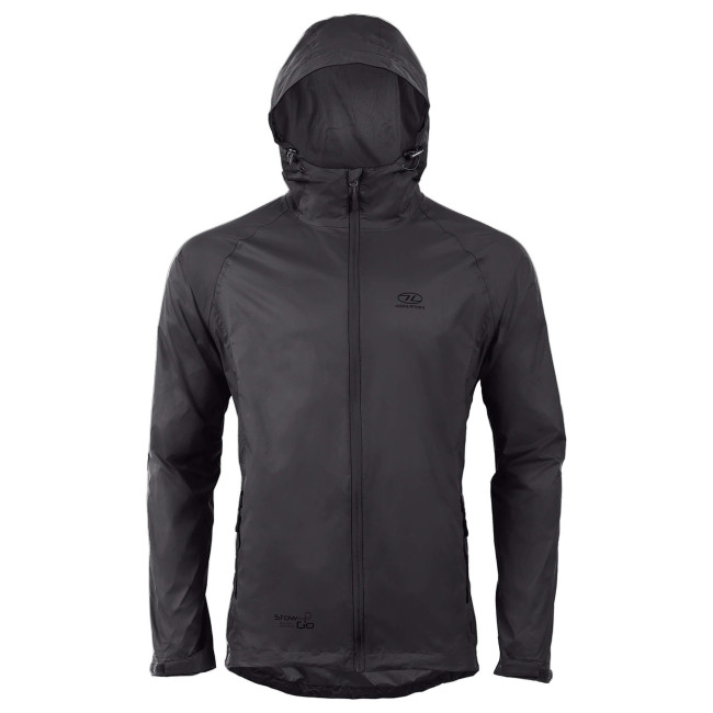 Veste imperméable Stow & Go noir - Highlander 