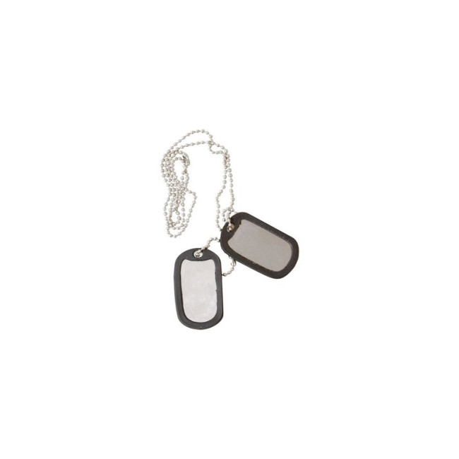 US-plaatjes zilver - Kombat Tactical
