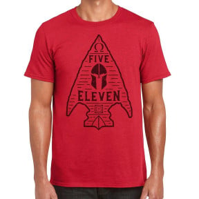 Tee-shirt SPARTAN ARROWHEAD Red Heather - 5.11 Tactical
