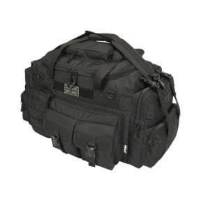 Saxon Travel Bag 50L - Black - Kombat Tactical