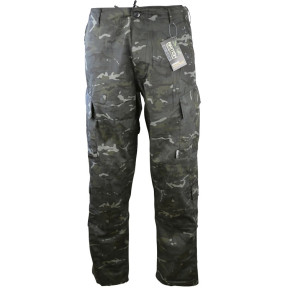 Einsatzhose - ACU-Stil - Schwarz BTP