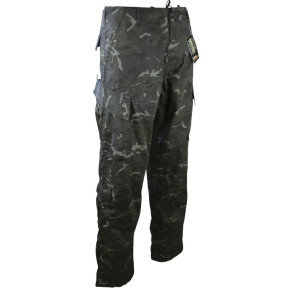 Einsatzhose - ACU-Stil - Schwarz BTP