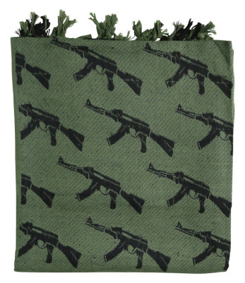 Gun Shemagh - Vert Olive - Kombat Tactical