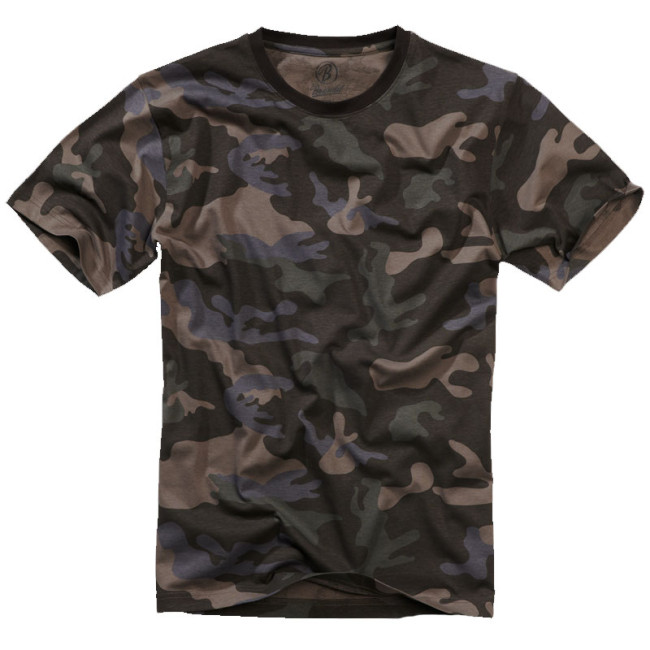 Kurzarm T-Shirt darkcamo - Brandit