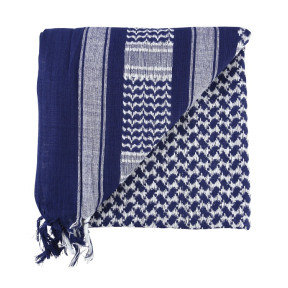 Shemagh - Blauw & Wit
