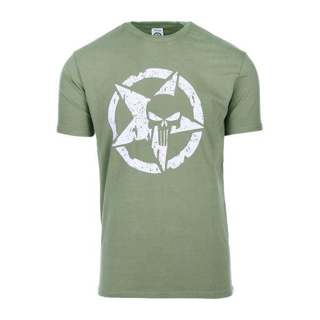 T-shirt Geallieerde Ster Punisher - Fostex Garments
