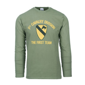 Tee-shirt manches longues "First Cavalry Division" - Fostex Garments