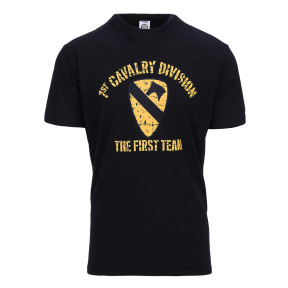 Koszulka 1st Cavalry Division Czarna - Fostex Garments
