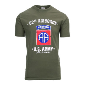 Koszulka US Army 82nd Airborne Zielona - Fostex Garments