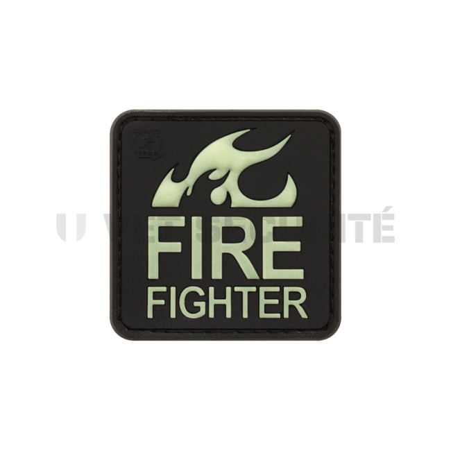Naszywka Fire Fighter - Świeci w ciemności - JTG
