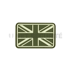 Small Great Britain Flag Rubber Patch Forest - JTG