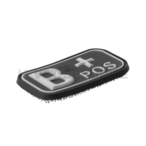 Patch groupe sanguin rectangulaire Swat B positif - JTG