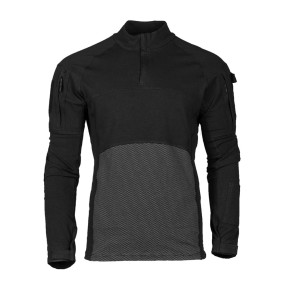 Assault shirt zwart - Miltec