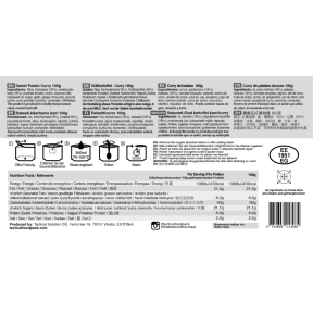 Zoete aardappel curry - Tactical Foodpack