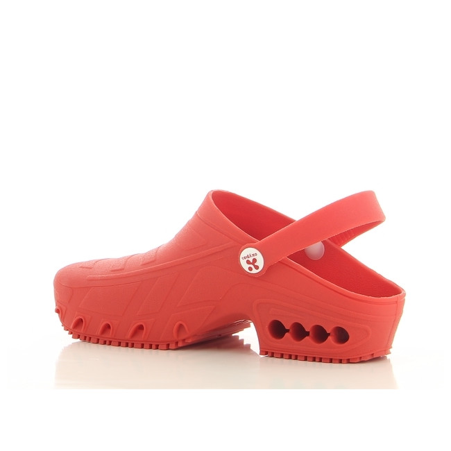 Blok Klomp - Schoen Oxypas - OXYCLOG Rood