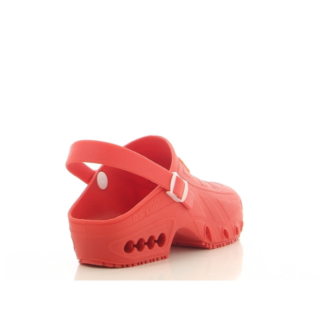 Oxypas Blockschuh - OXYCLOG Rot
