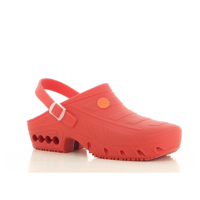 OXYCLOG Rot OP-Clog - Safety Jogger Professional