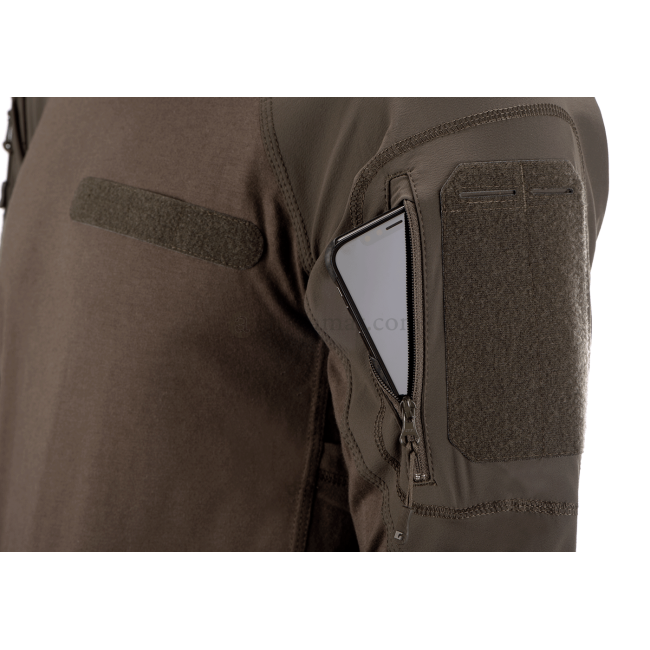 Tee shirt tactique manches longues MKII Instructor Marron - Clawgear