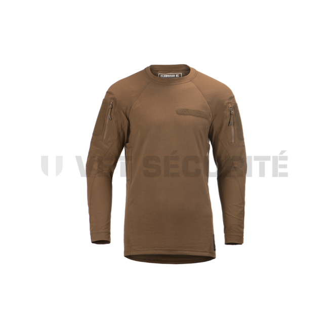 Tee shirt tactique manches longues MKII Instructor Coyote - Clawgear