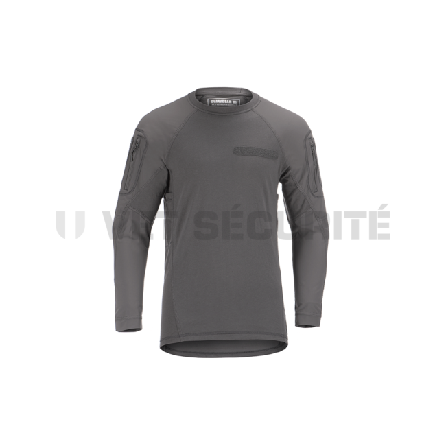 Tee shirt tactique manches longues MKII Instructor Gris - Clawgear