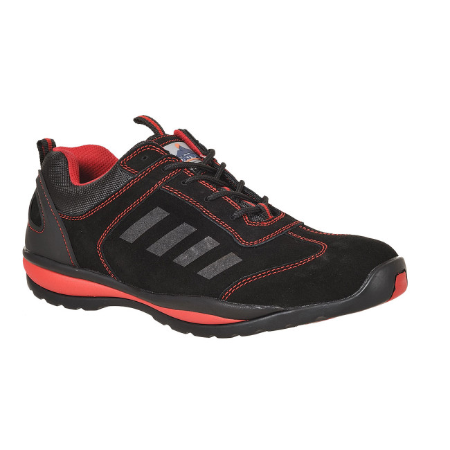 Chaussures de sécurité TRAINER LUSUM S1P HRO Rouge - Portwest