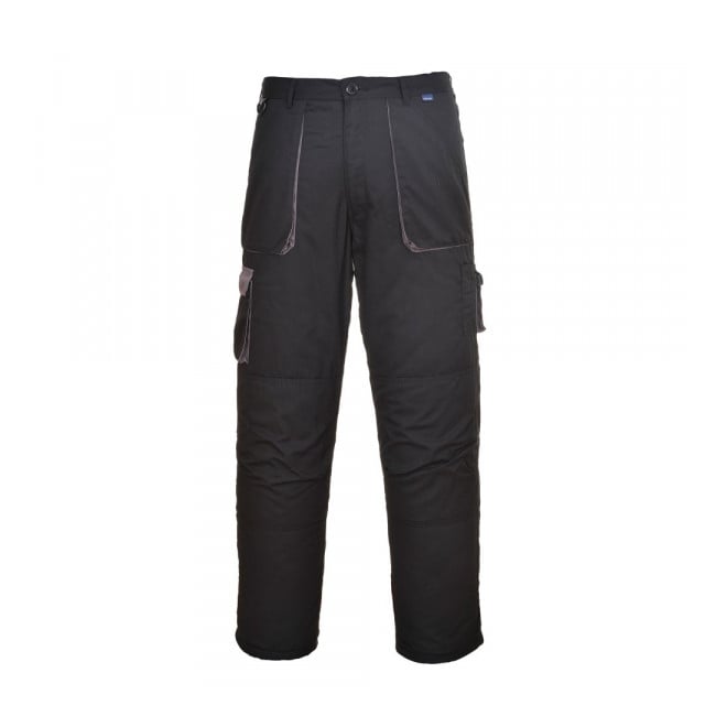 Pantalon de travail Texo Contrast Noir - Portwest