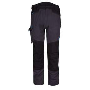 Stretch-Arbeitshose WX3 Service mit mehreren Taschen Grau - Portwest