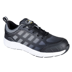 Buty robocze TOVE Steelite S1P Czarne i Białe - Portwest