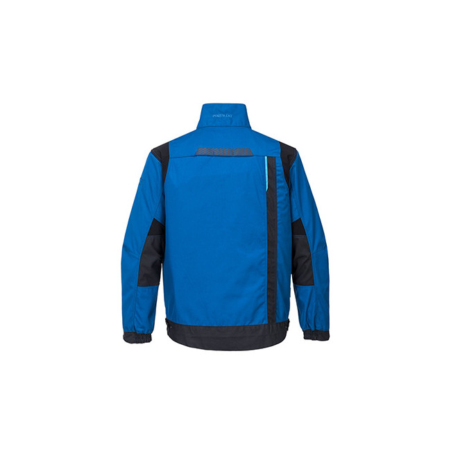 Dehnbare Arbeitsjacke WX3 mit mehreren Taschen Blau - Portwest