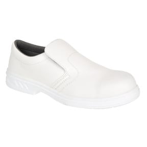 S2 Kochschuhe Mokassin Weiß - Portwest