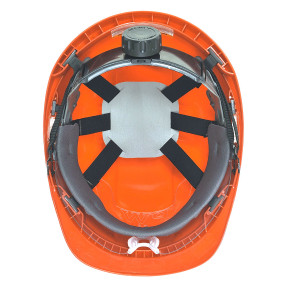 Kask budowlany endurance z wizjerem Pomarańczowy - Portwest