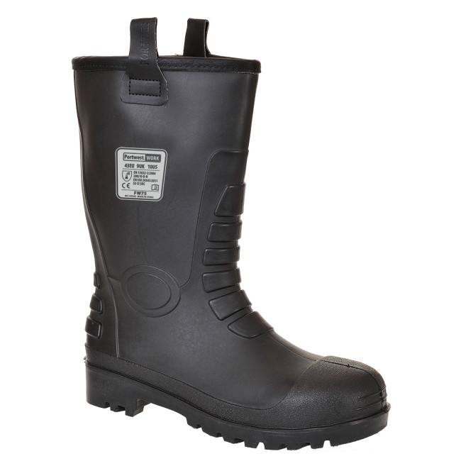 Bottes de Sécurité imperméable Noir Neptune Rigger S5 CI - Portwest
