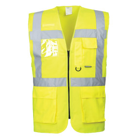 Gilet Hautre Visibilité Executive - Berlin Jaune - Portwest