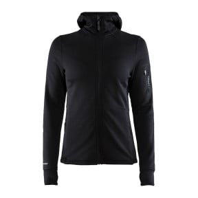 Veste à capuche polartec Noir Femme - Craft Tactical