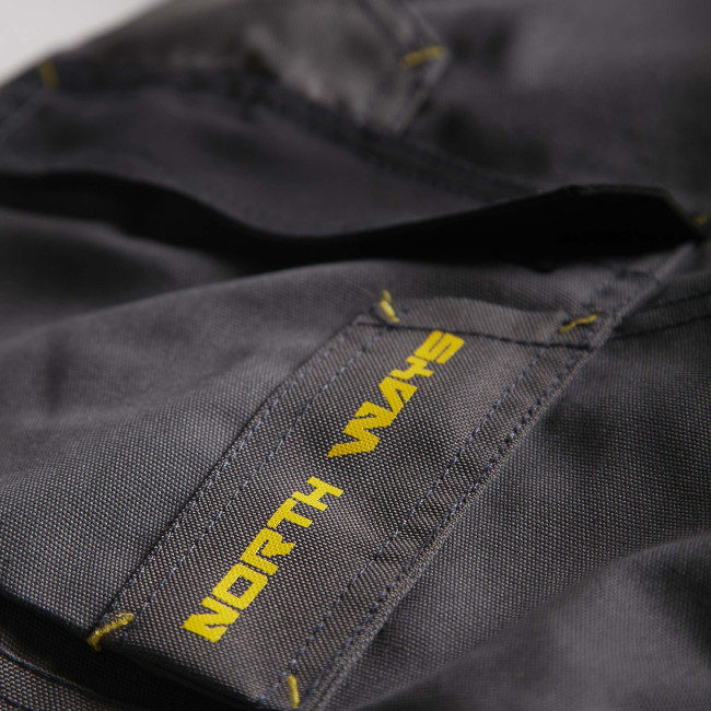 PANTALON DE TRAVAIL MULTIPOCHES CARY GRIS ET NOIR - North Ways