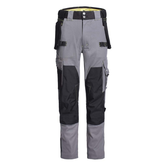 PANTALON DE TRAVAIL HOWARD GRIS ET NOIR - North Ways