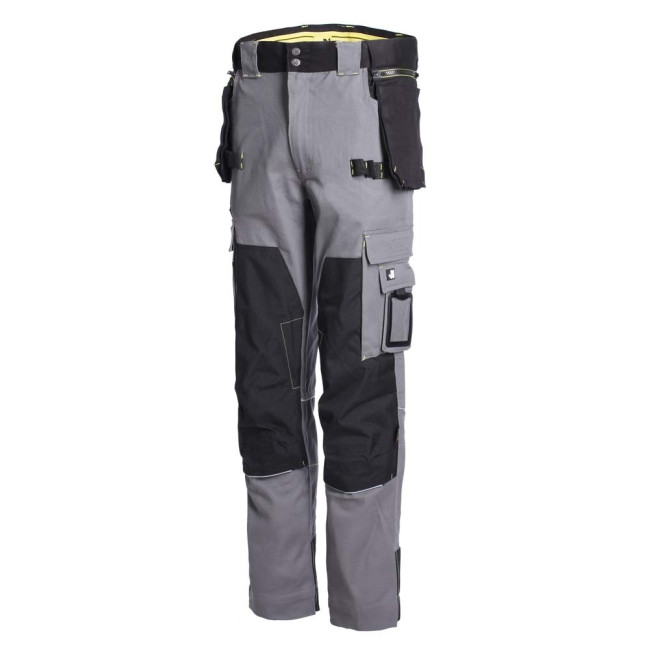 PANTALON DE TRAVAIL HOWARD GRIS ET NOIR - North Ways