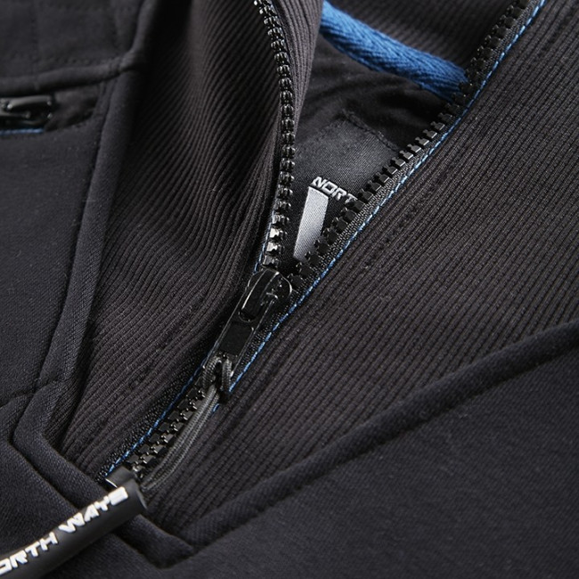 PULL MAILLE STYLE SWEAT LARGO NOIR - North Ways