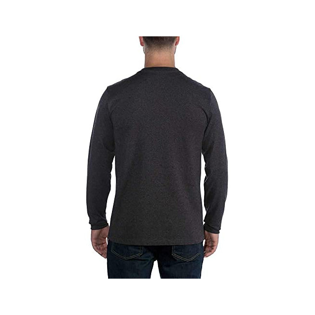 Langarm-T-Shirt Core Logo 104107 Schwarz - Carhartt