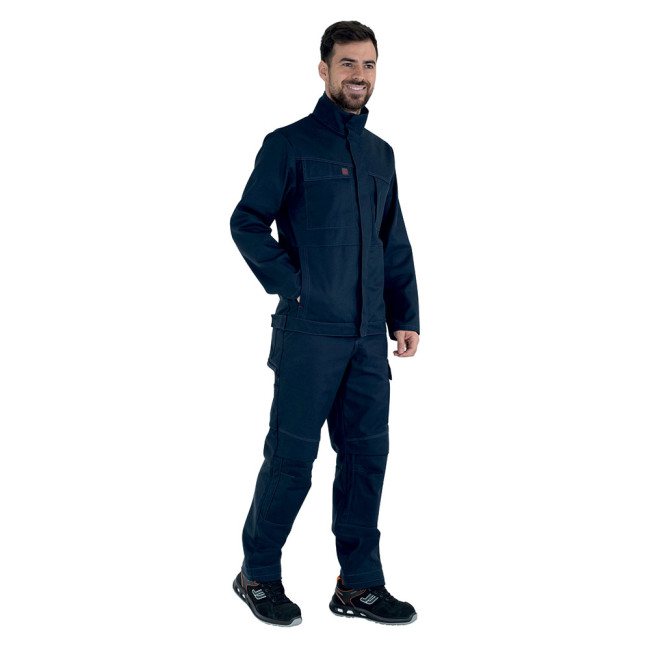 BLOUSON H JASPE BLEU MARINE - Lafont