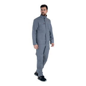 BROEK H BASALT STAALGRIJS - Lafont