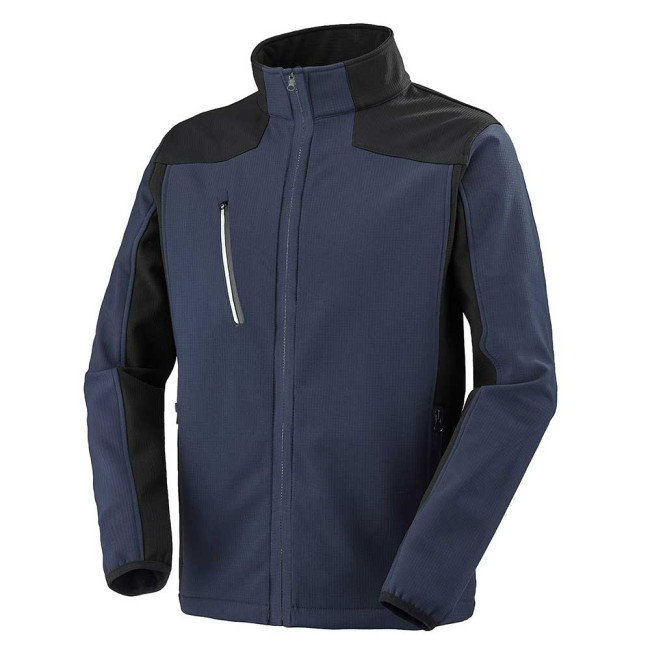 SOFTSHELL CAUCASE GRANATOWY / CZARNY - Lafont