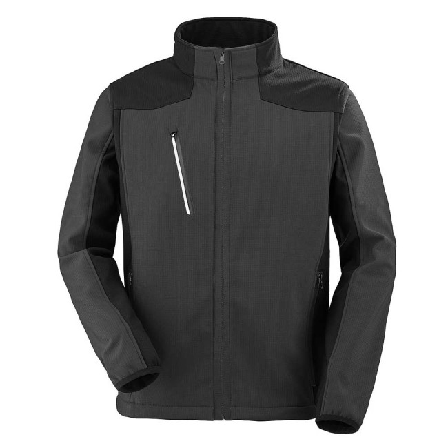 SOFTSHELL KAUKASUS ANTHRAZITGRAU / SCHWARZ - Lafont