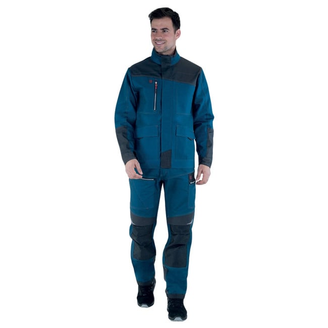 HERREN-HOSE SPANNER PETROL / ANTHRAZIT - Lafont